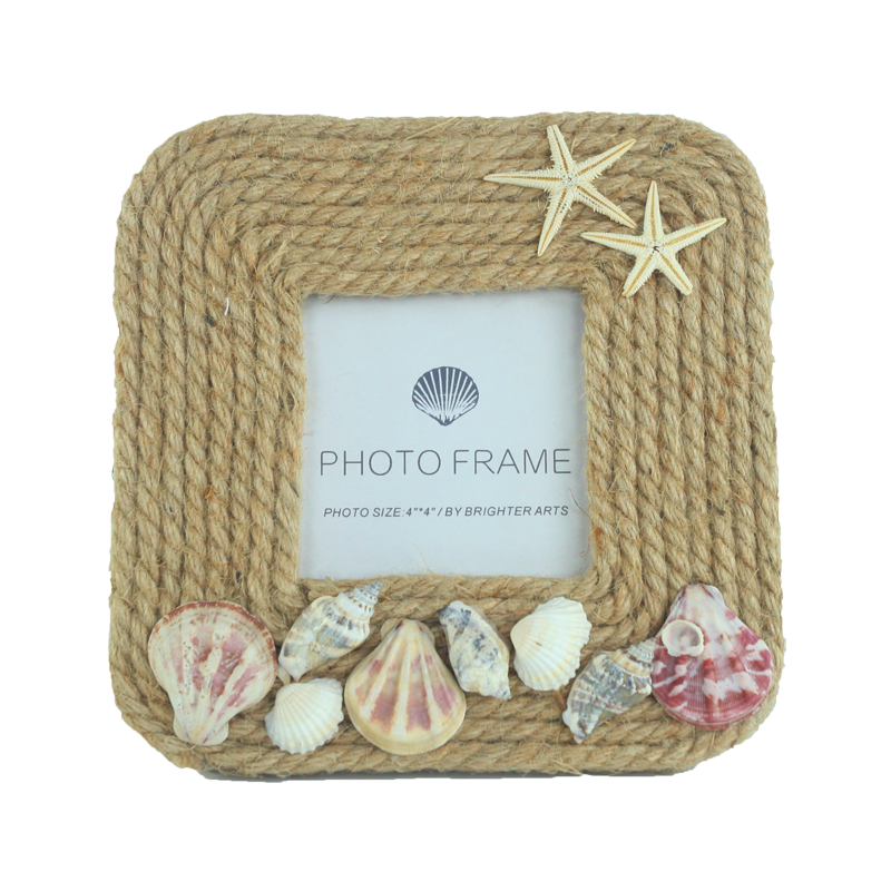 Wooden beach frame Home decoration
