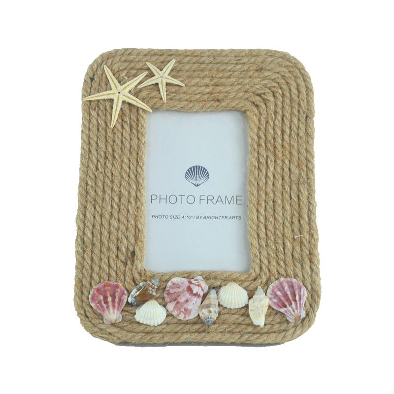 Wooden beach frame Home decoration