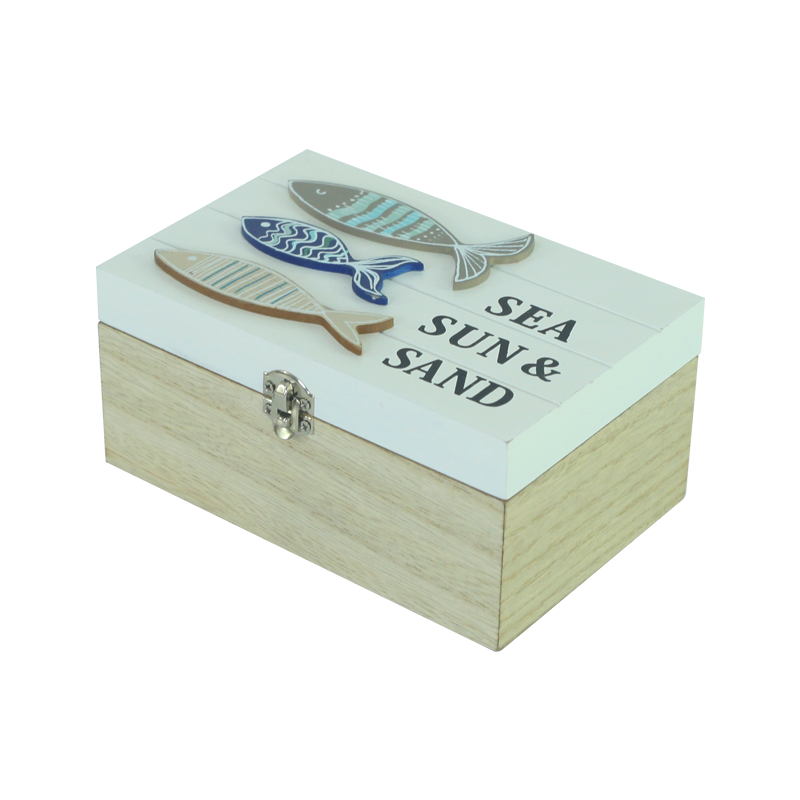 Wooden beach box Home decoration