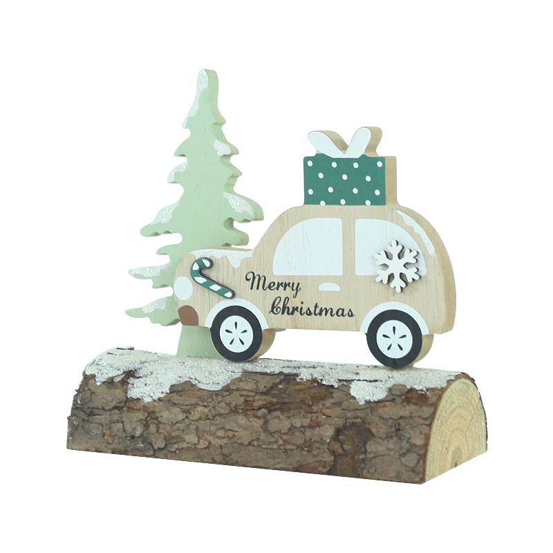 Wood Christmas Stand Home Decoration