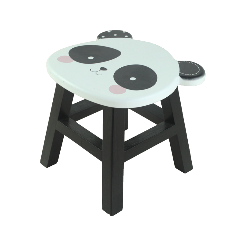 Panda Wood Chair Kids Decoration