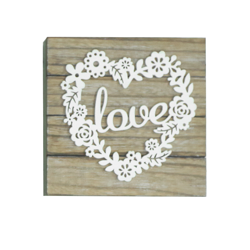 Valentine Wooden Stand Home Decoration