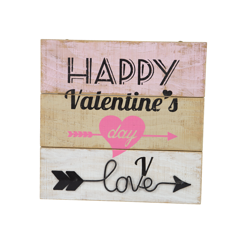 Valentine Wooden Stand Home Decoration