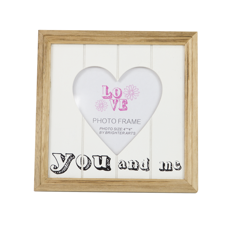 Valentine Wooden Photo Frame Stand Home Decoration