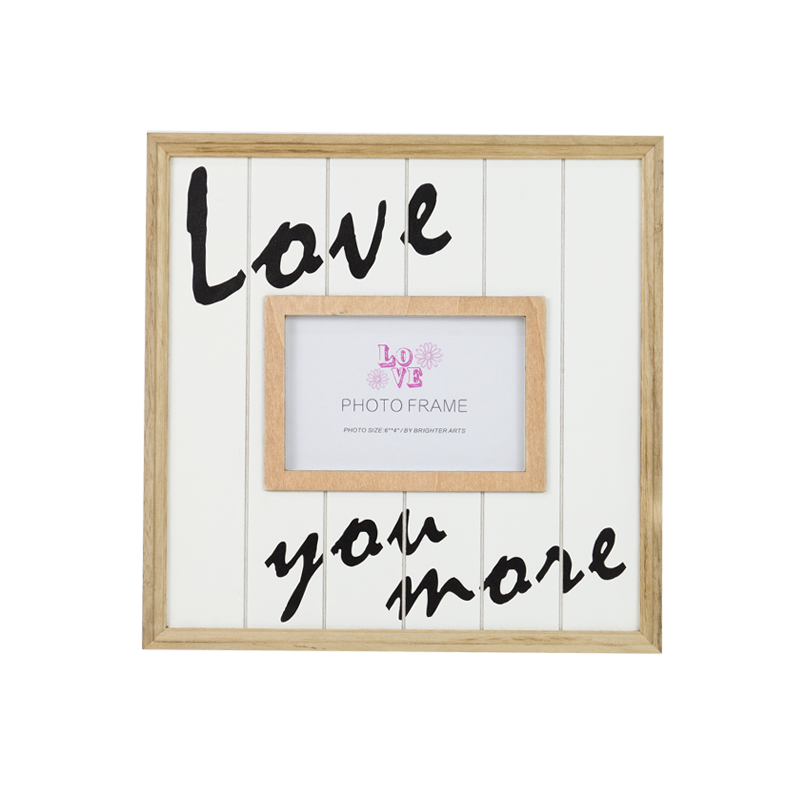 Valentine Wooden Photo Frame Stand Home Decoration