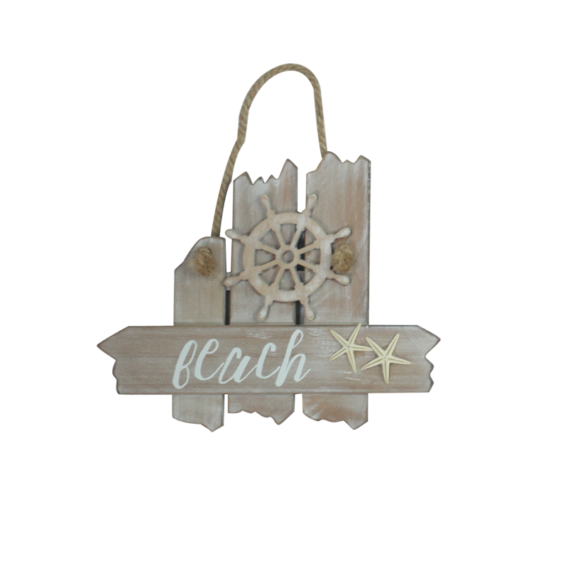 Beach Wooden Hanger Home Decoration