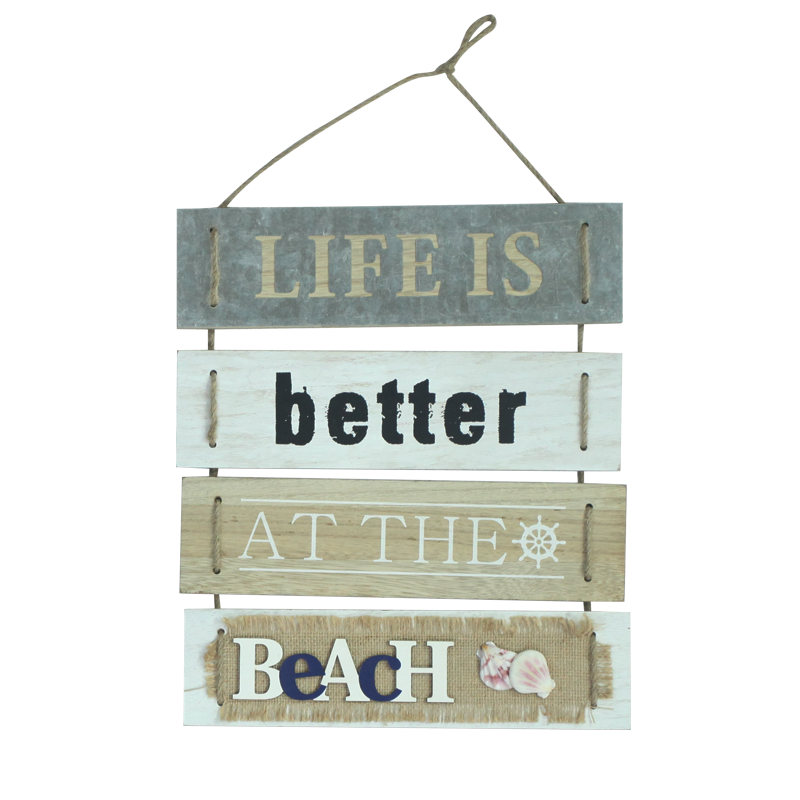 Beach Wooden Hanger Home Decoration