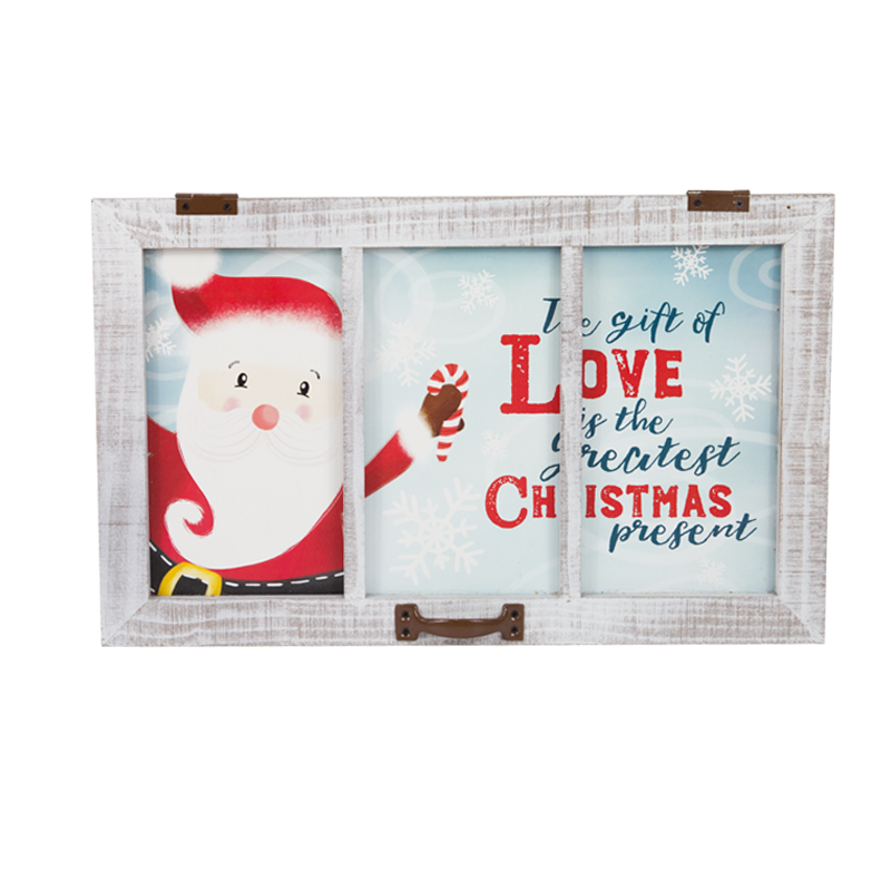 Wooden Christmas Stand Home Decoration