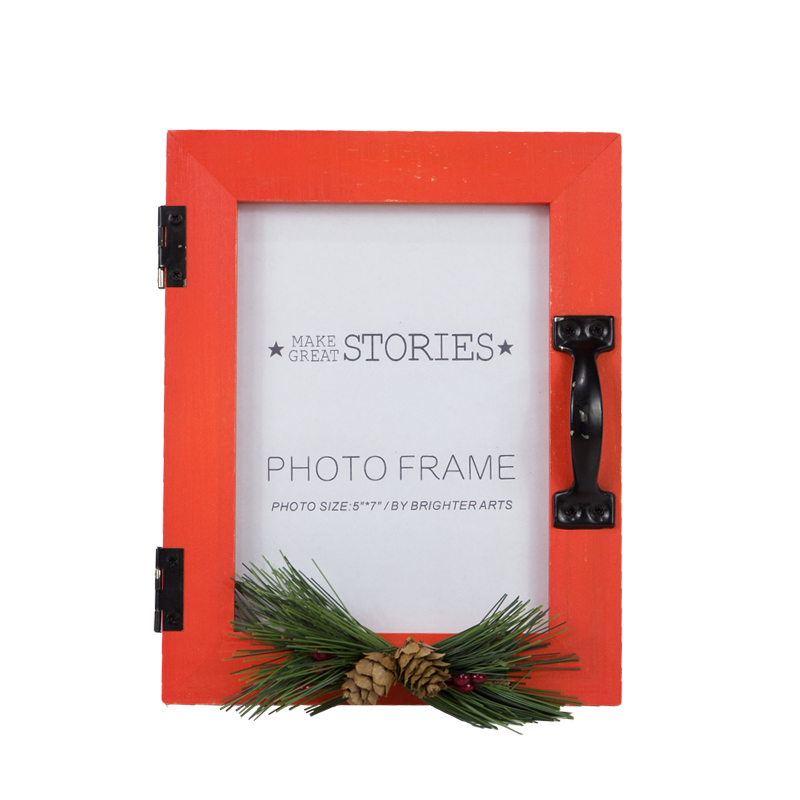 Wooden Christmas Frame Home Decoration