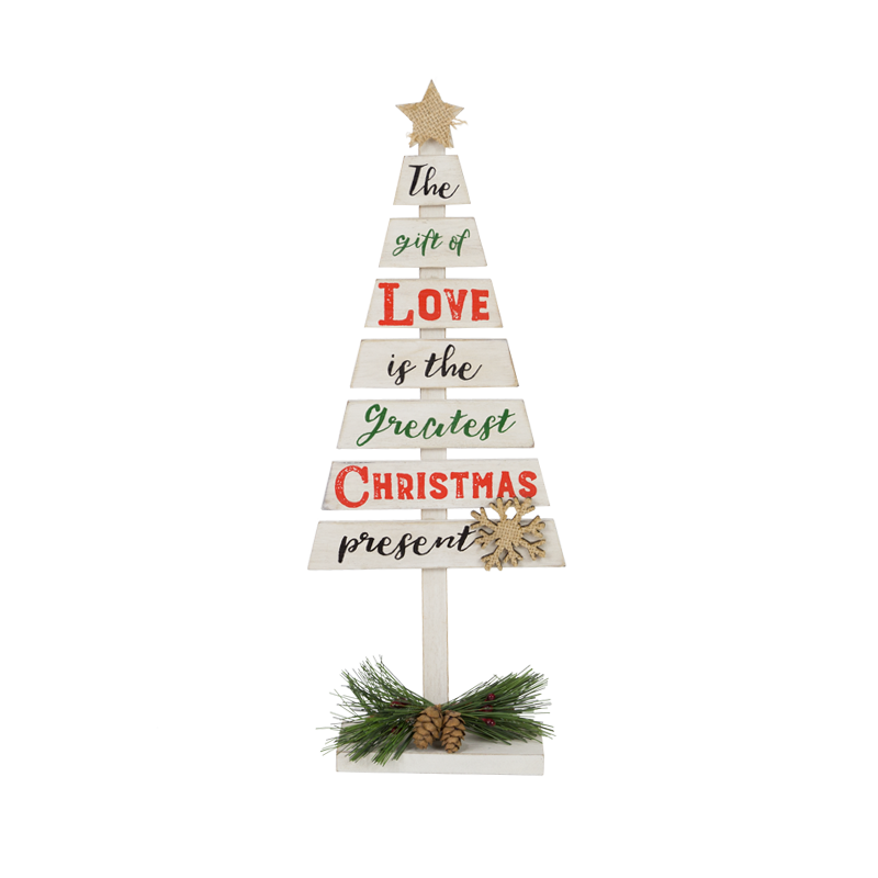 Wooden Christmas Stand Home Decoration