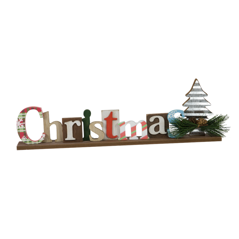 Wooden Christmas Stand Home Decoration