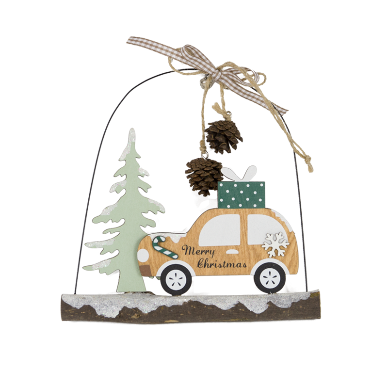 Wooden Christmas Hanger Home Decoration