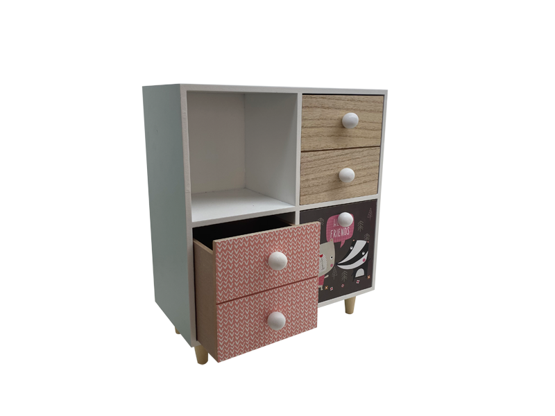 KID WOOD DRAWER HOME DECORATION