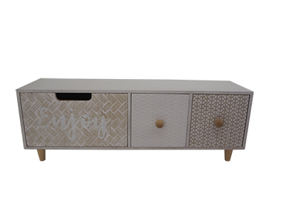 WOODEN DECORATION WARM WHITE FURNITURE SERIES