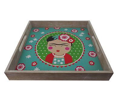 WOODEN DECORATION GIRL SERIES