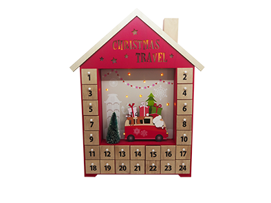 WOODEN CHRISTMAS STAND HOME DECORATION