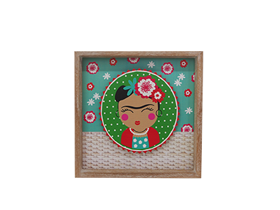 WOODEN DECORATION GIRL SERIES