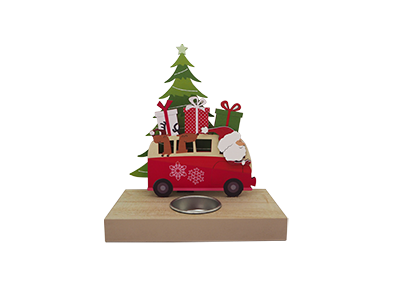 WOODEN CHRISTMAS STAND HOME DECORATION