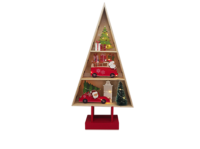 WOODEN CHRISTMAS STAND HOME DECORATION