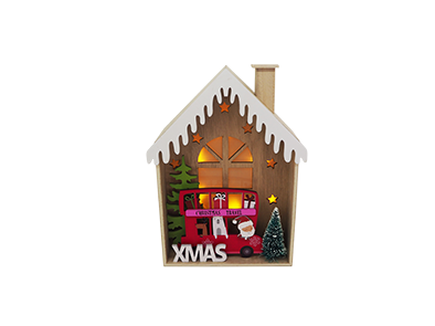 WOODEN CHRISTMAS STAND HOME DECORATION