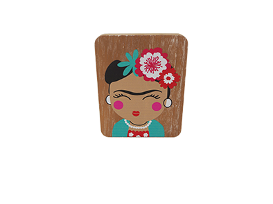WOODEN DECORATION GIRL SERIES