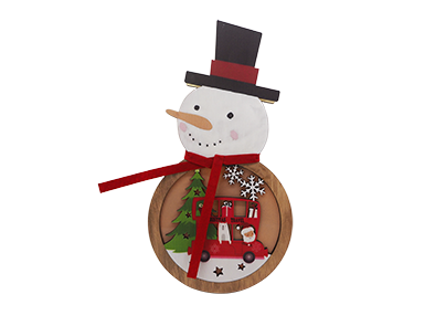 WOODEN CHRISTMAS STAND HOME DECORATION