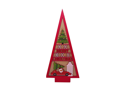 WOODEN CHRISTMAS STAND HOME DECORATION