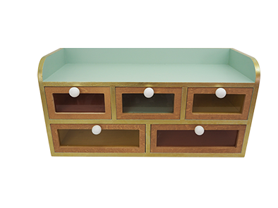WOODEN DRAWER HOME DECORATION