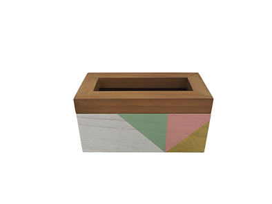 WOODEN BOX HOME DECORATION