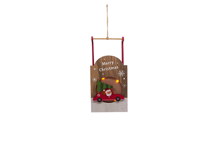 WOODEN CHRISTMAS STAND HOME DECORATION