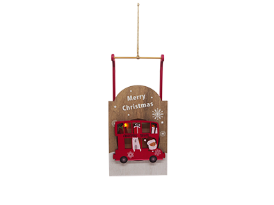 WOODEN CHRISTMAS STAND HOME DECORATION