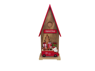 WOODEN CHRISTMAS STAND HOME DECORATION