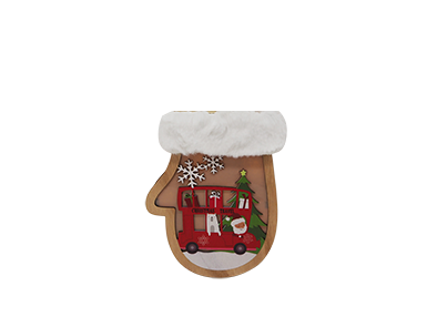 WOODEN CHRISTMAS STAND HOME DECORATION