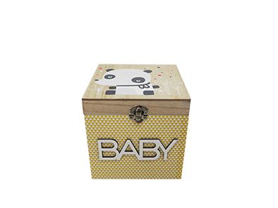 KID WOODEN BOX HOME DECORATION