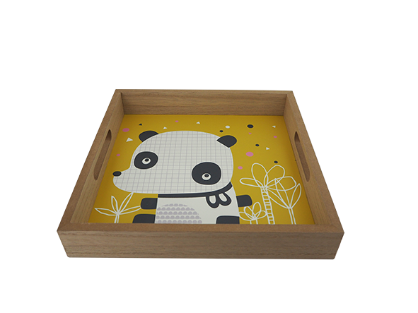 KID WOODEN TRAY