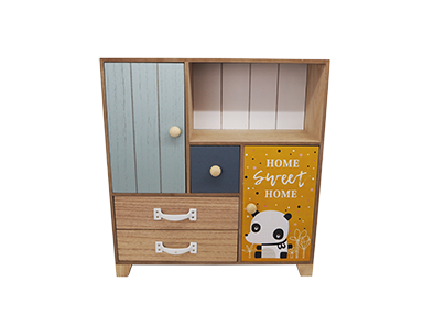 KID WOOD DRAWER HOME DECORATION