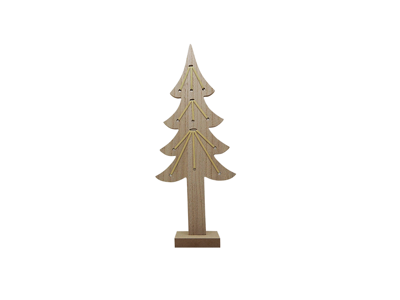 WOODEN CHRISTMAS STAND HOME DECORATION