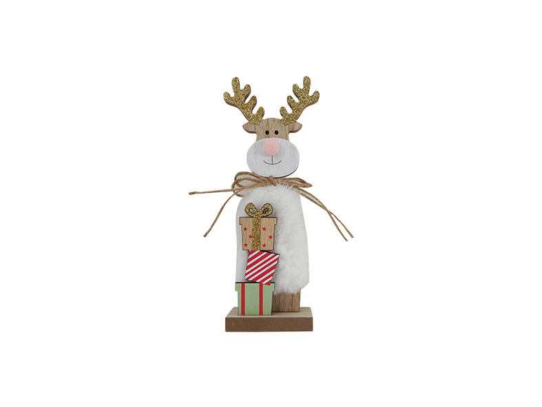 WOODEN CHRISTMAS STAND HOME DECORATION