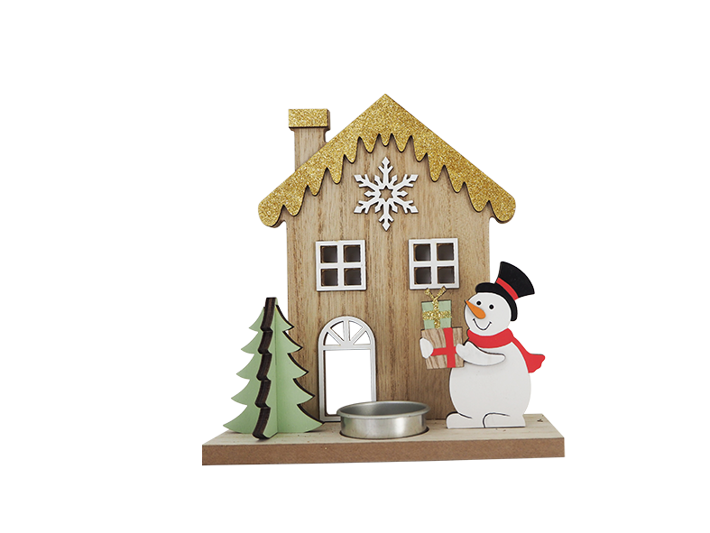 WOODEN CHRISTMAS STAND HOME DECORATION