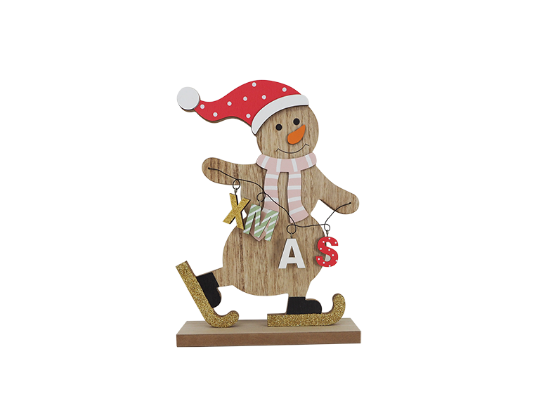 WOODEN CHRISTMAS STAND HOME DECORATION