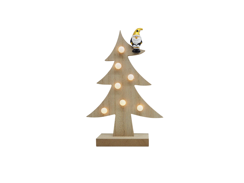 WOODEN CHRISTMAS STAND HOME DECORATION