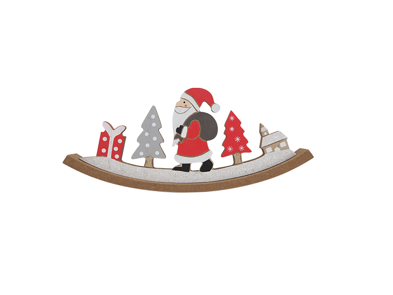 WOODEN CHRISTMAS STAND HOME DECORATION