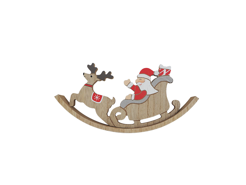 WOODEN CHRISTMAS STAND HOME DECORATION